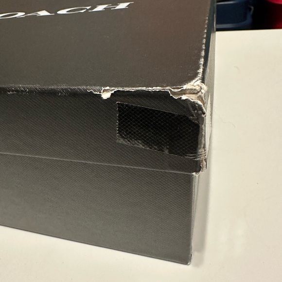 🎁 HTF! 🔥👸🏻 Coach Lace-Up Chain Oak Booties NIB👢 🎁 FIRM PRICE🔥🔥🔥 - Picture 12 of 13